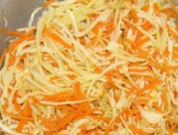 Как приготовить салат из капусты и моркови рецепты